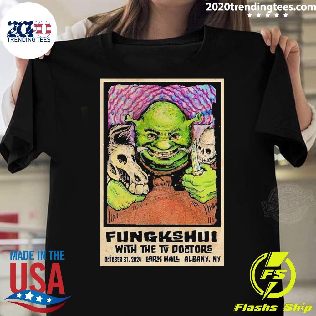 Funny Fungkshui Oct 31 2024 Lark Hall In Albany Ny Poster T-shirt