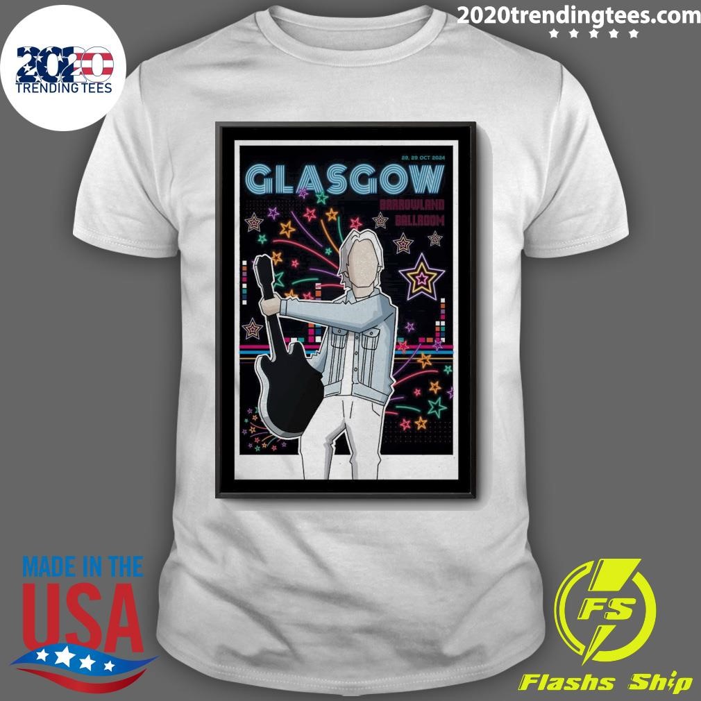 Funny Glasgow Paul Weller Barrowland Ballroom In Glasgow UK October 28-29 2024 T-shirt