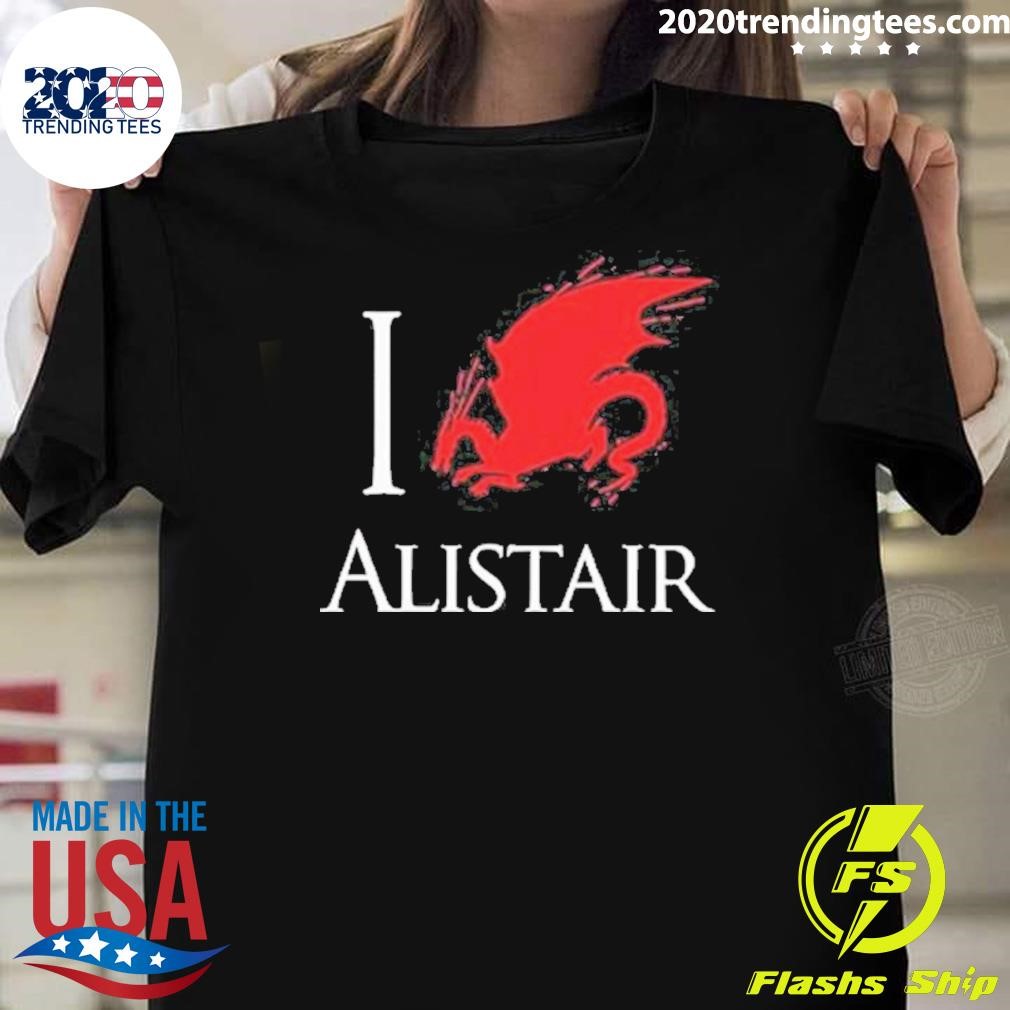 Funny I Dragon Alistair 2024 T-shirt