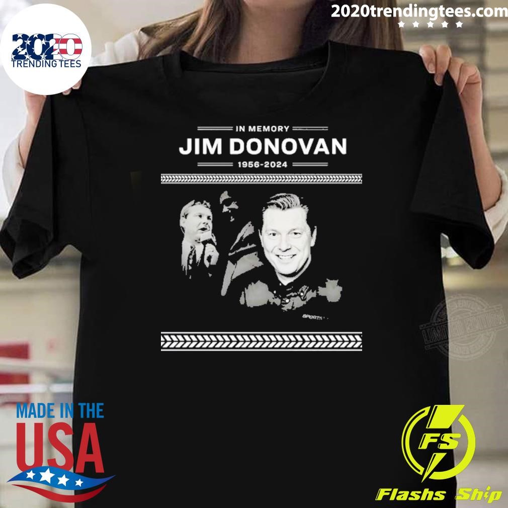 Funny In Memory Jim Donovan 1956 2024 T-shirt