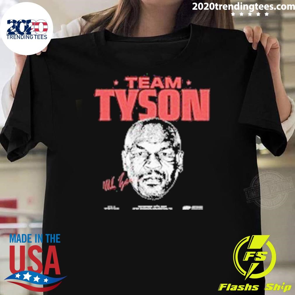 Funny Jake Paul vs. Mike Tyson Team Tyson Comfort T-shirt