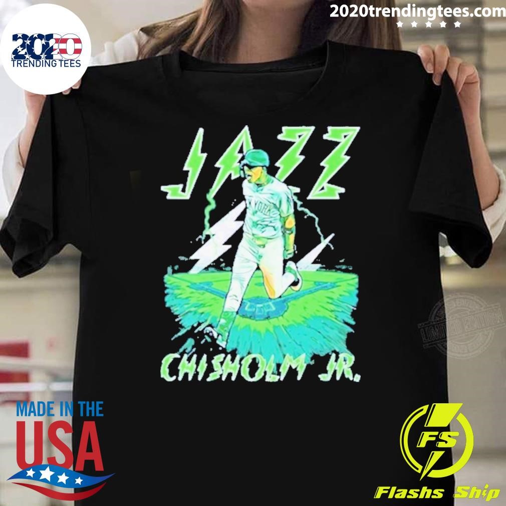 Funny Jazz Chisholm Jr New York Yankees 2024 T-Shirt