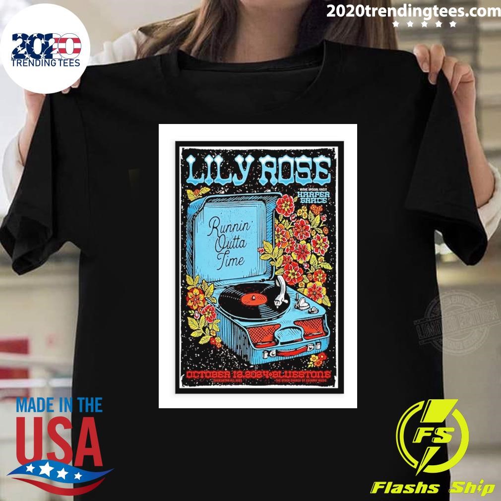 Funny Lily Rose October 12 2024 The Bluestone In Columbus OH Tour T-shirt