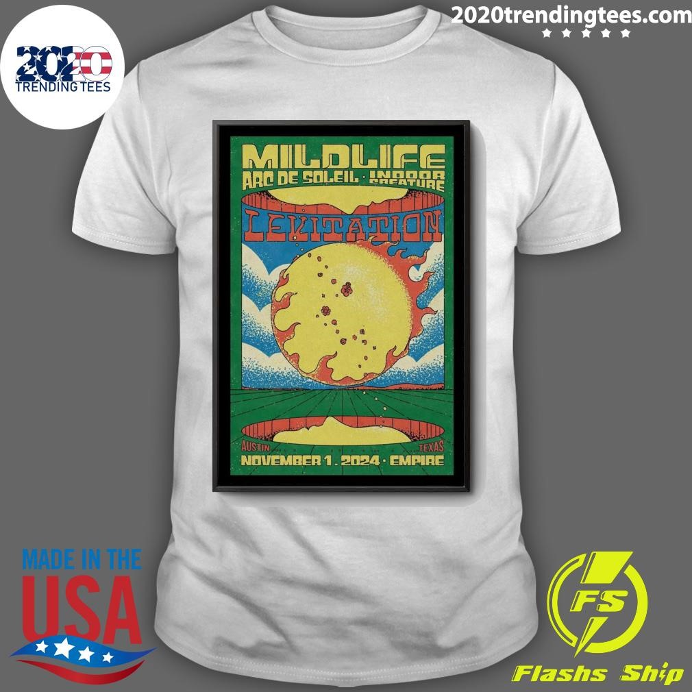 Funny Mildlife with Arc De Soleil At Empire Garage in Austin TX Nov 1 2024 T-shirt