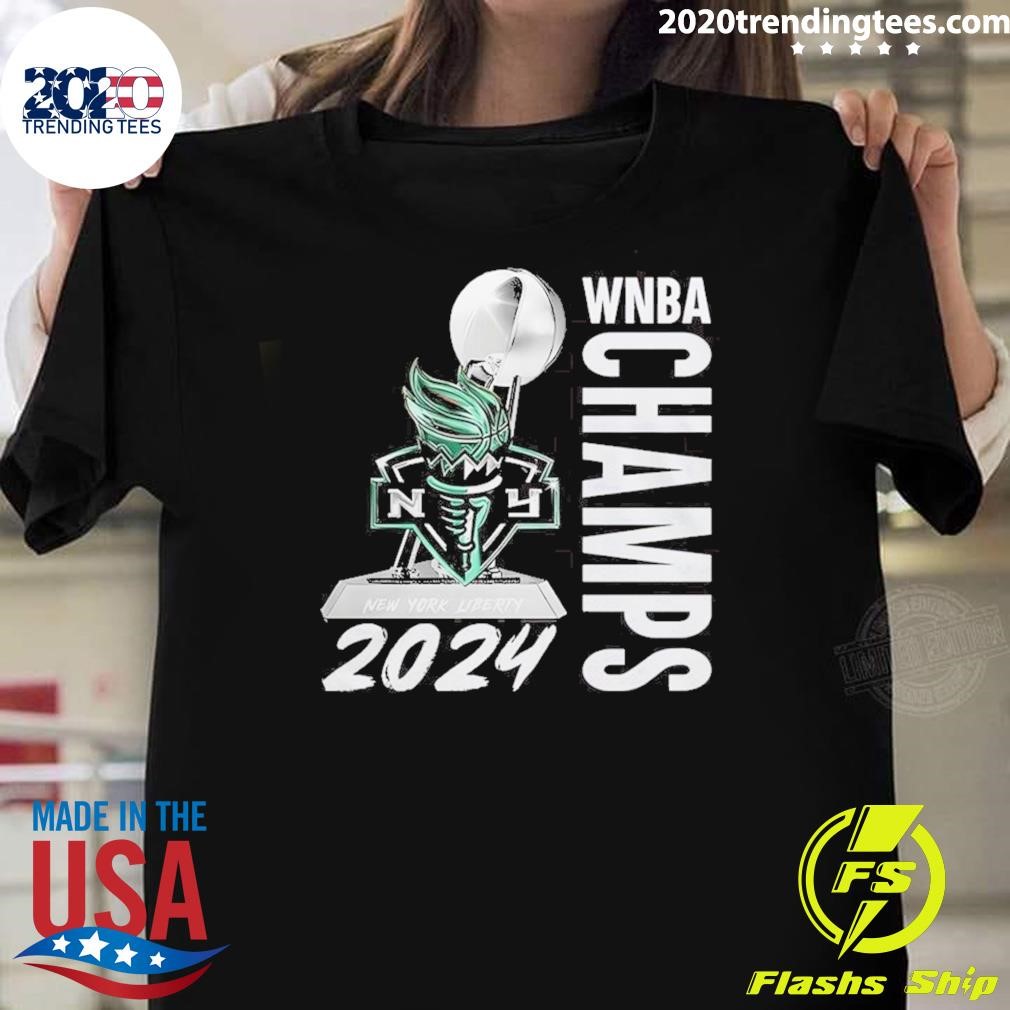 Funny New York Liberty Wnba Champs 2024 Ny T-shirt