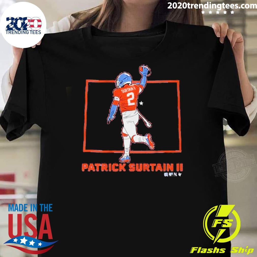 Funny Patrick Surtain II State Star 2024 T-shirt