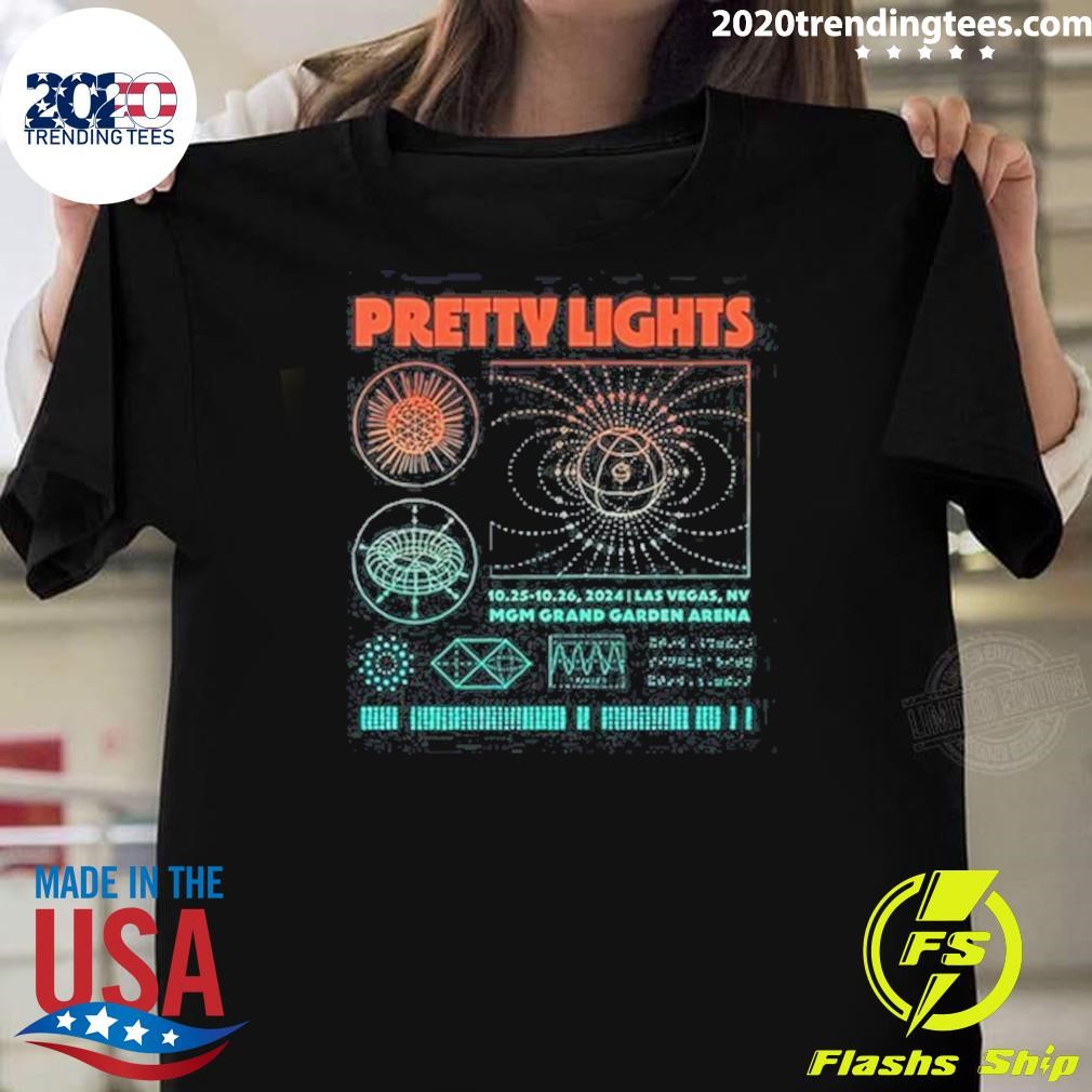 Funny Pretty Light In Las Vegas NV On Oct 25-26 2024 Tour T-shirt