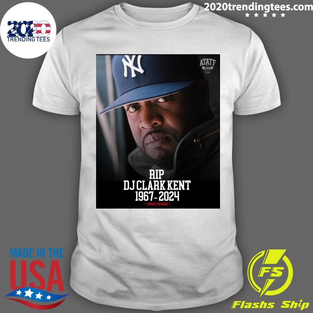 Funny Rip Dj Clark Kent 1967-2024 & Swipe For More T-shirt