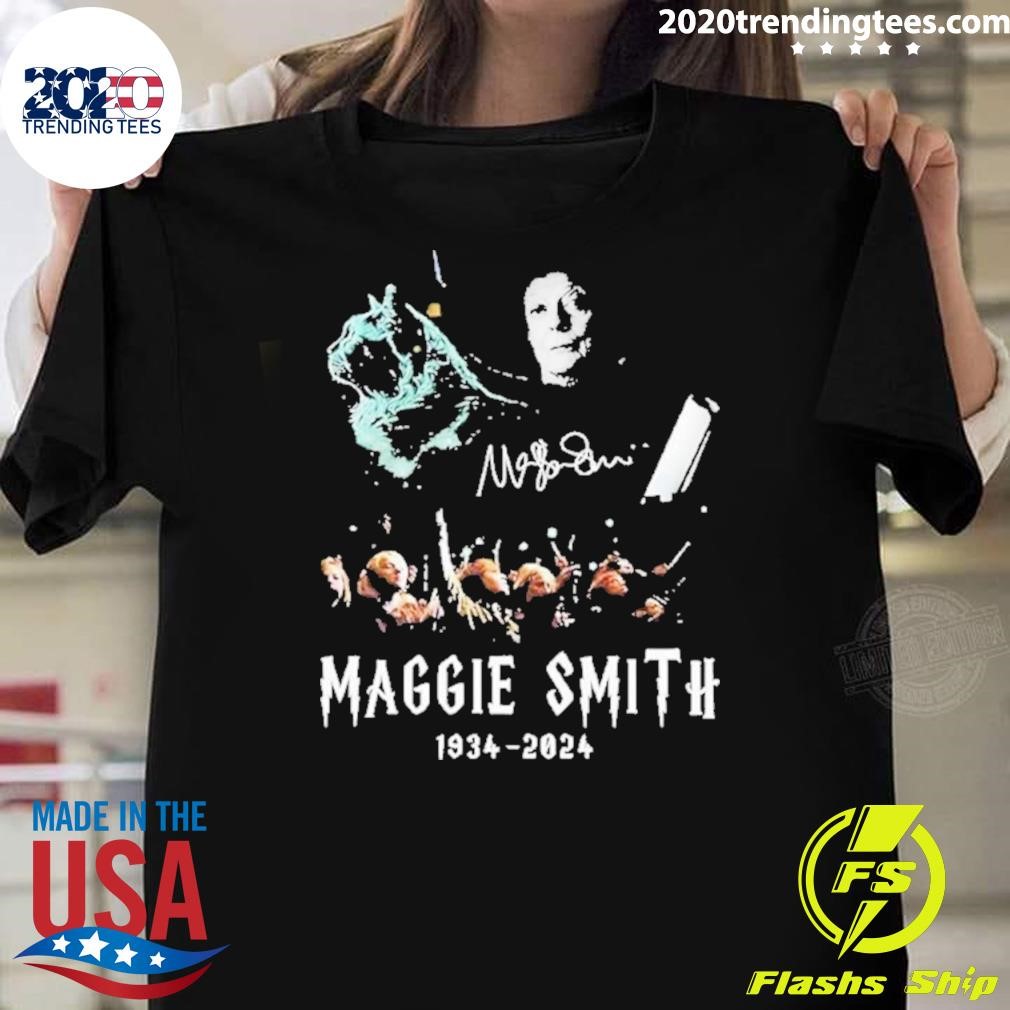 Funny Rip Maggie Smith 1934-2024 T-shirt