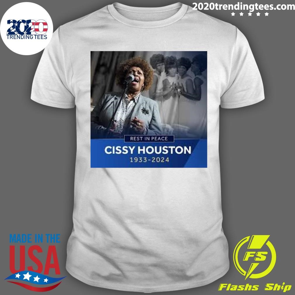 Funny Rip Rest Peace Cissy Houston 1933-2024 T-shirt