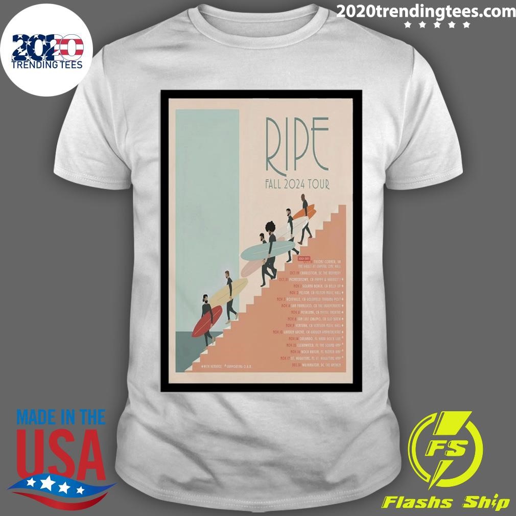 Funny Ripe Fall Tour 2024 Poster T-Shirt