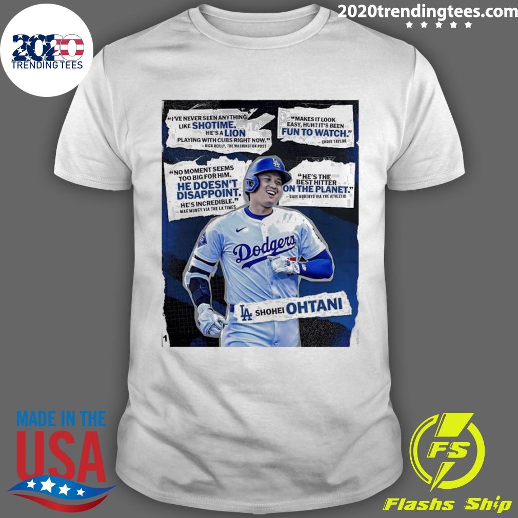 Funny Shohei Ohtani Los Angeles Dodgers baseball Postseason 2024 T-Shirt