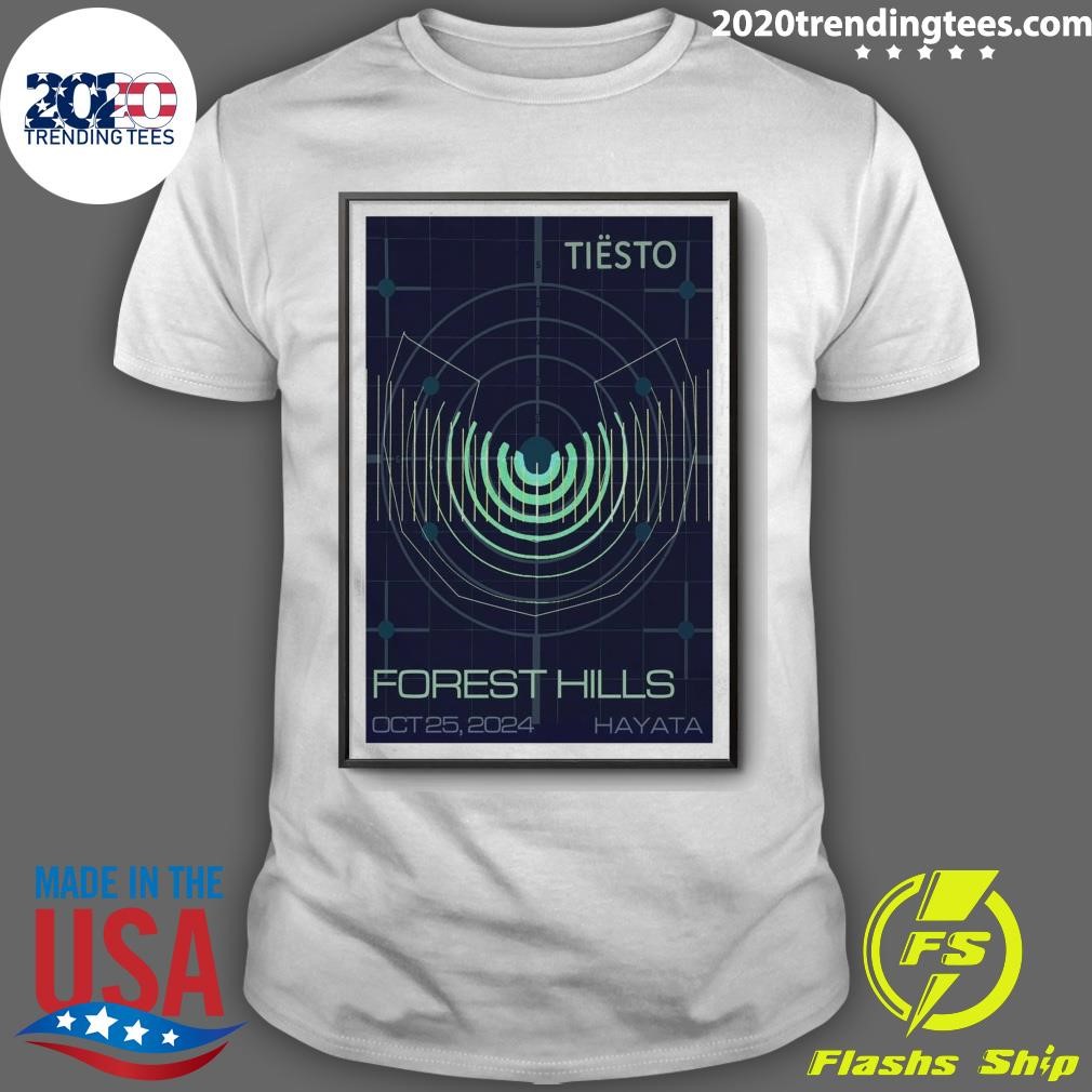 Funny Tiësto Show At Forest Hills Stadium On October 25 2024 T-shirt