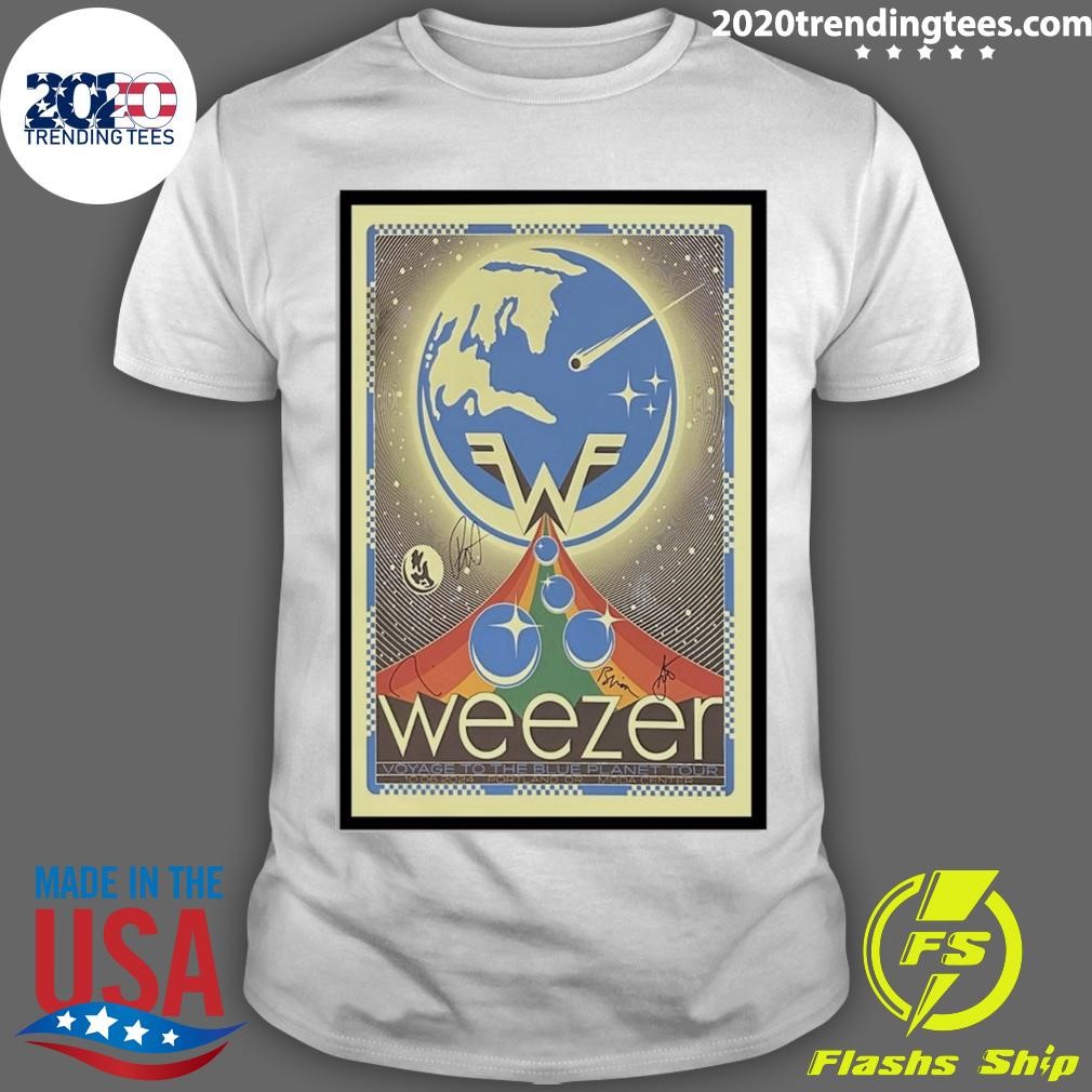 Funny Weezer Concert Moda Center, Portland, OR Oct 06, 2024 T-Shirt