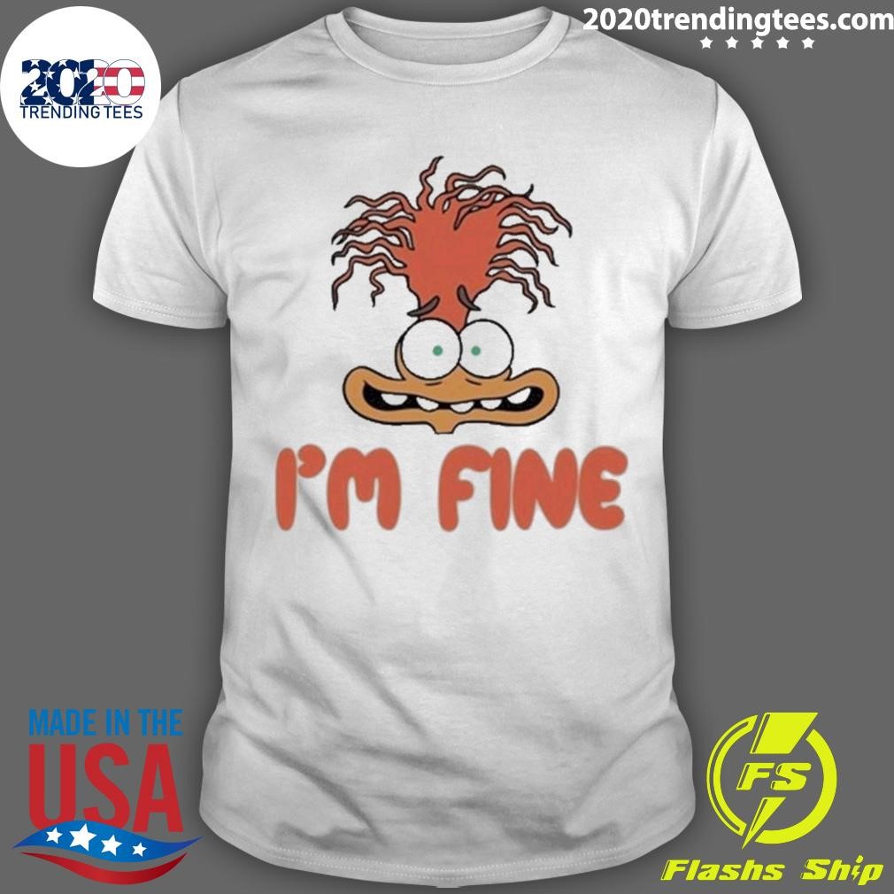 Nice Anxiety I’m Fine T-shirt