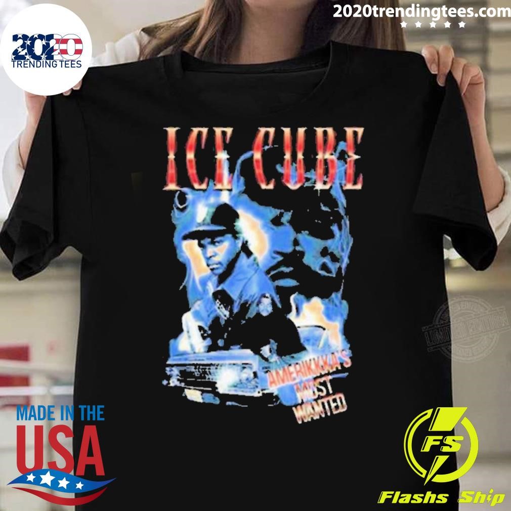 Nice Awesome L Ice Cube Merch Amw Smoky Collage 2024 T-shirt