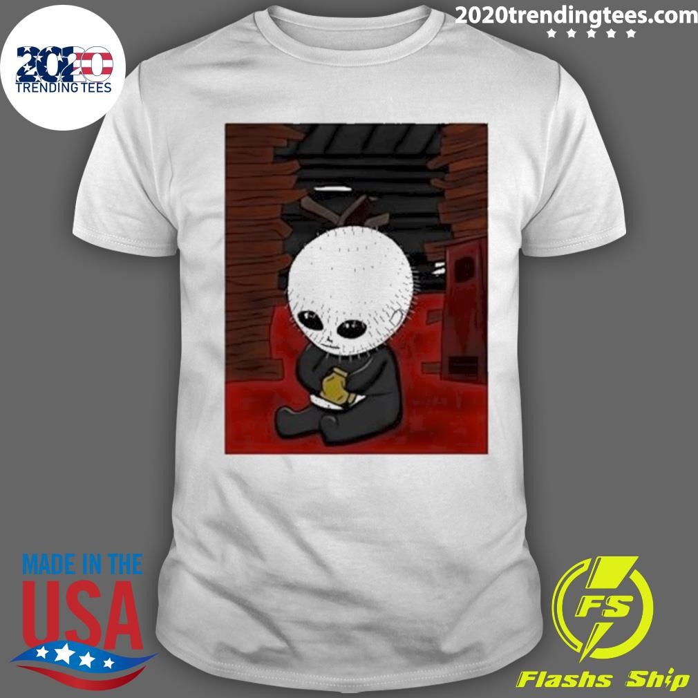 Nice Baby Pinhead Chibi Halloween 2024 T-shirt