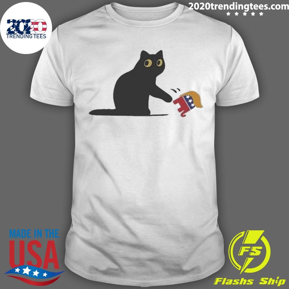 Nice Cat Ladies For Kamala Harris Donald Trump 2024 Sarcastic T-shirt