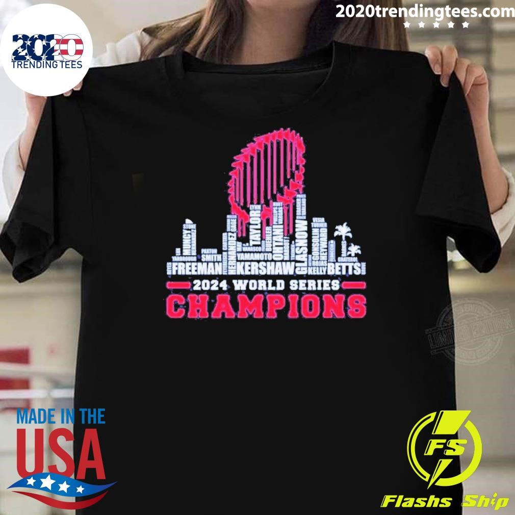 Nice Dodgers 2024 World Series Victory T-shirt