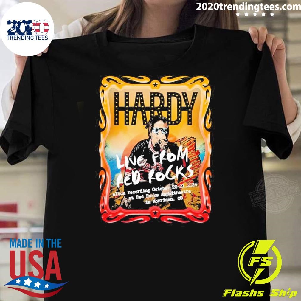 Nice Hardy Live From Red Rocks October 20-21, 2024 In Morrison, Co T-shirt