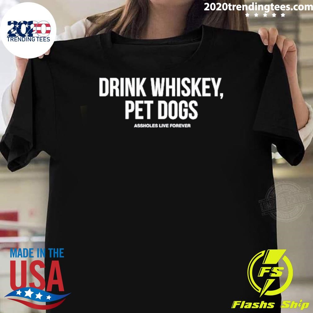 Nice Linda Finegold Drink Whiskey Pet Dogs 2024 T-shirt