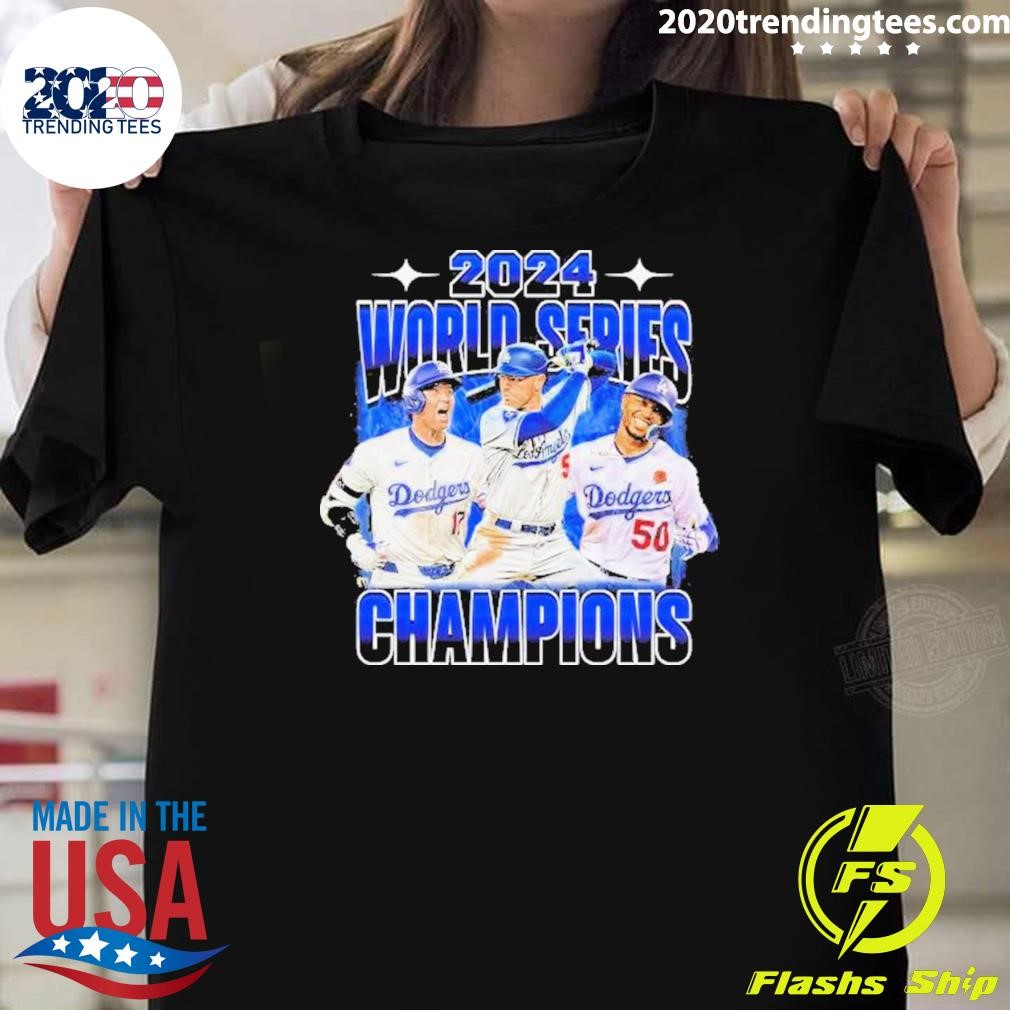 Nice Los Angeles Dodgers 2024 World Series Champions T-shirt