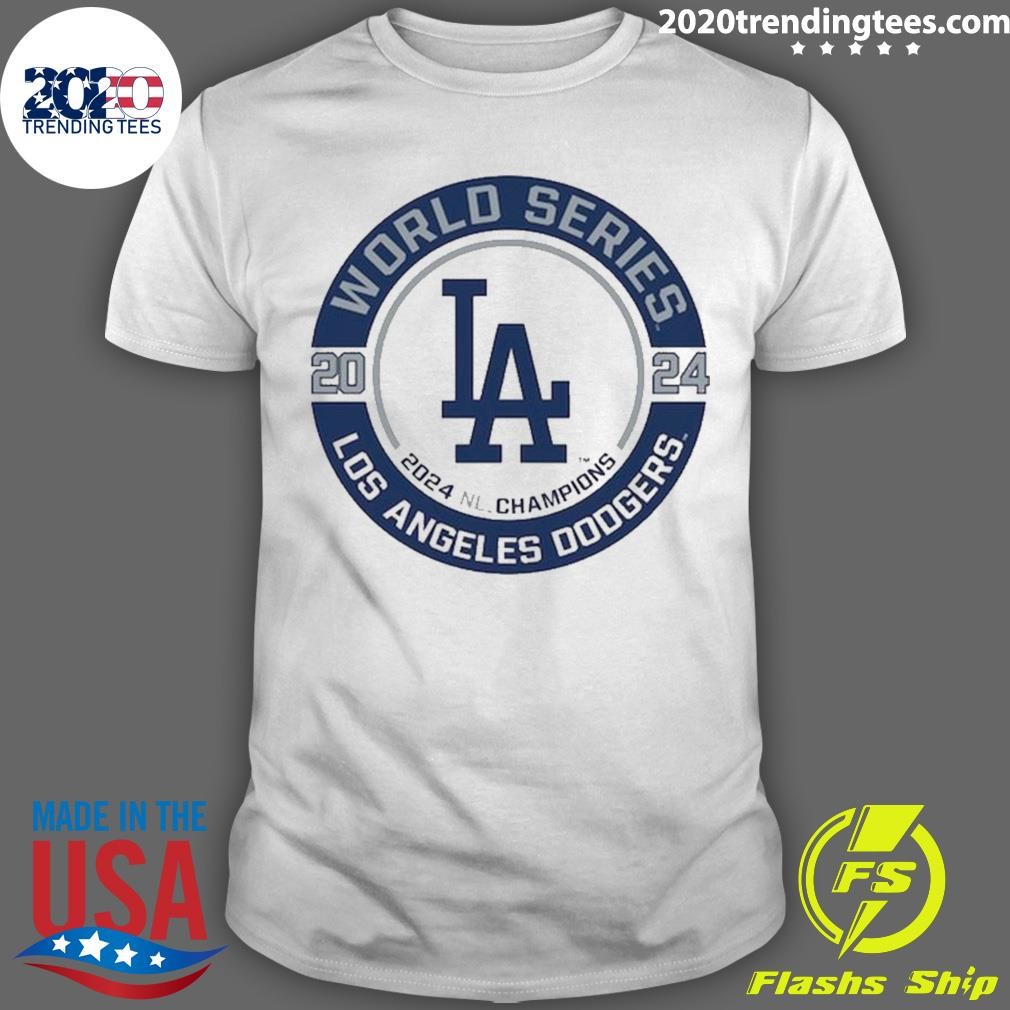 Nice Los Angeles Dodgers World Series 2024 Nl Champions T-shirt