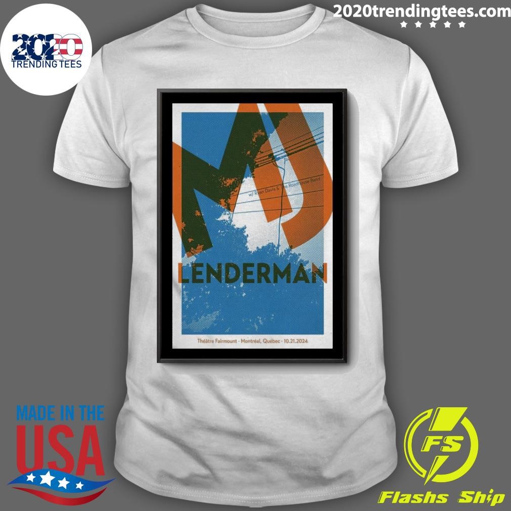 Nice MJ Lenderman Show In Montreal QC On October 21 2024 T-shirt