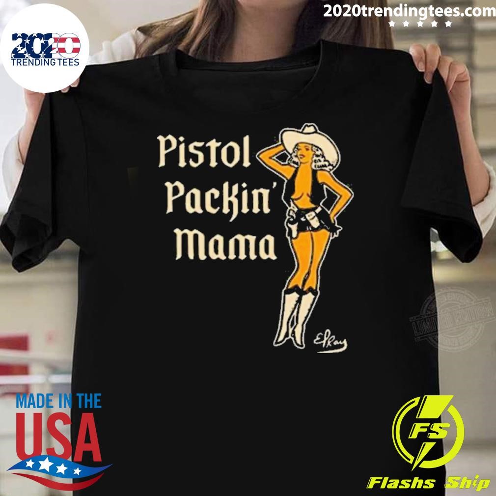 Nice Mama Premium Pistol Packin’ 2024 T-shirt