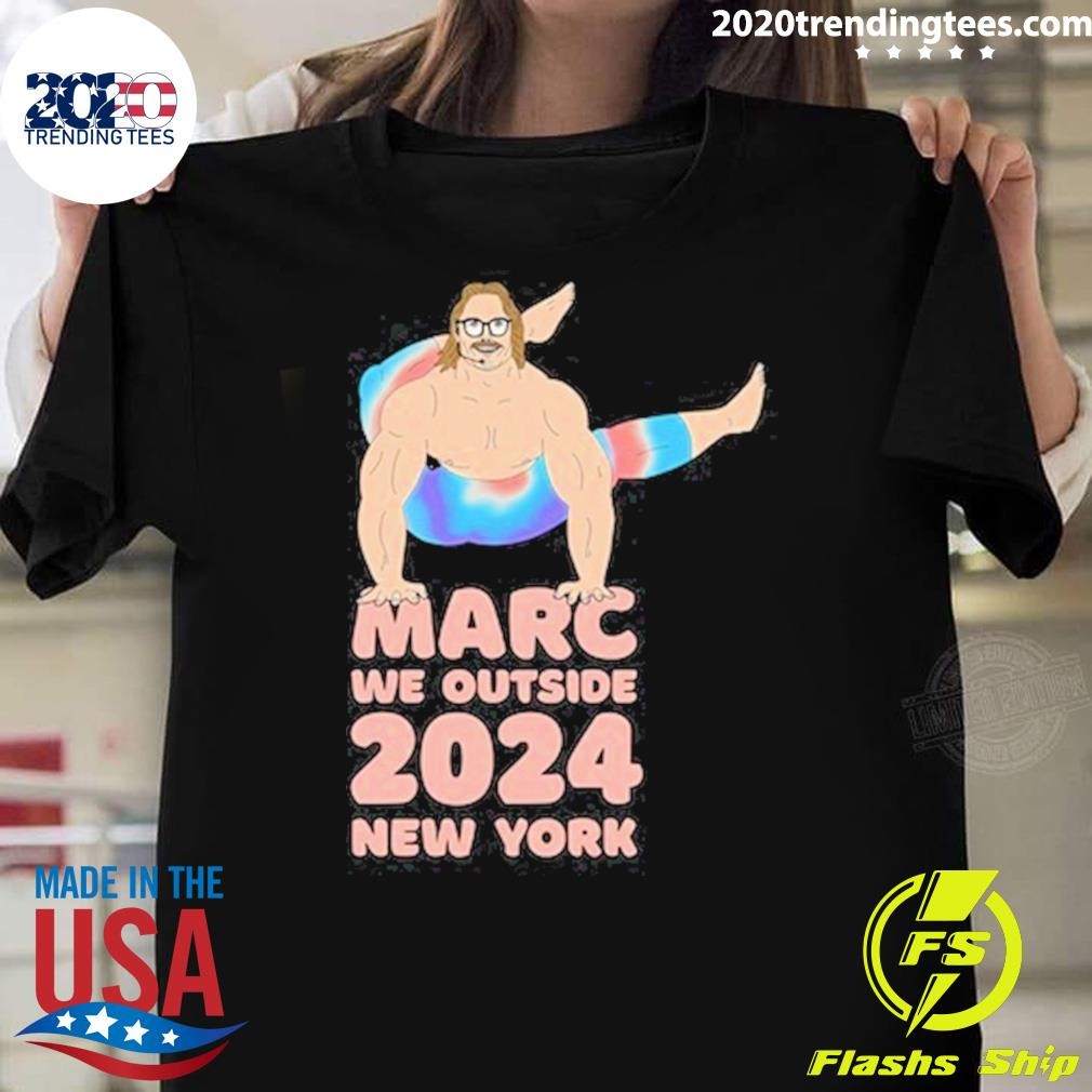 Nice Marc We Outside 2024 New York Tee T-shirt