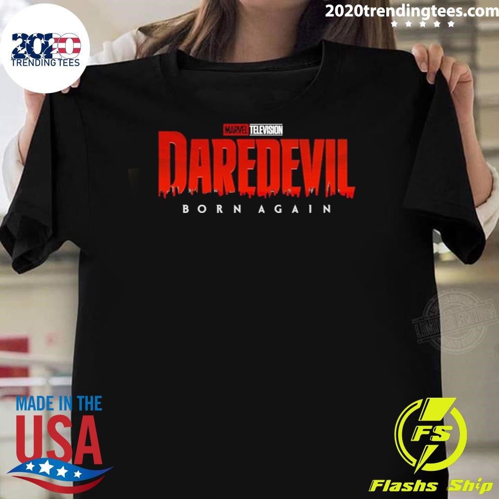 Nice Marvel Television Daredevil Born Again T-shirt