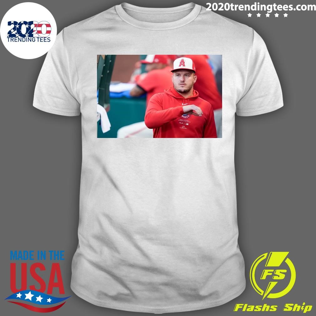 Nice Mike Trout is on the Phillies' radar and the Angels could lose another star after Ohtani T-shirt