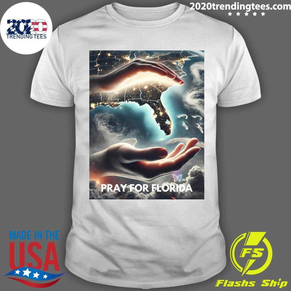 Nice Milton Pray For Florida T-Shirt