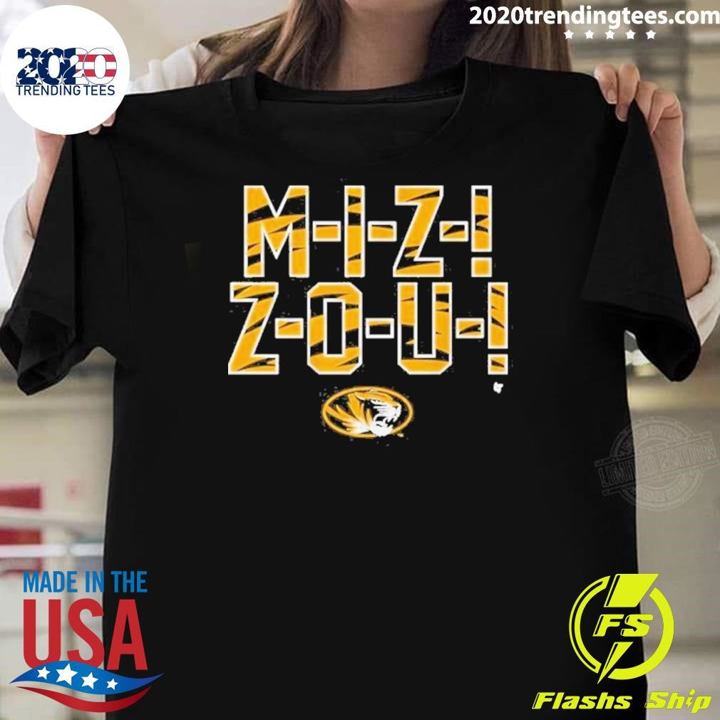 Nice Missouri Tigers Mizzou Chant 2024 T-Shirt