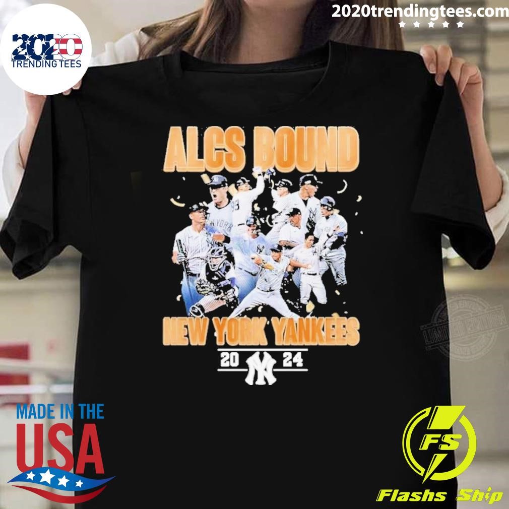 Nice New York Yankees Team Alcs Bound 2024 T-shirt