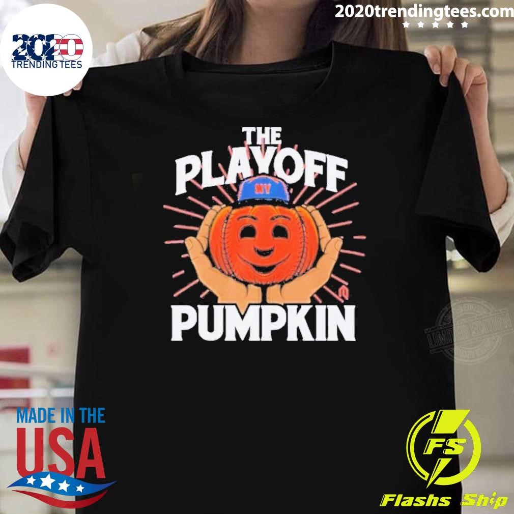 Nice Ny The Playoff Pumpkin Toddler Halloween T-Shirt