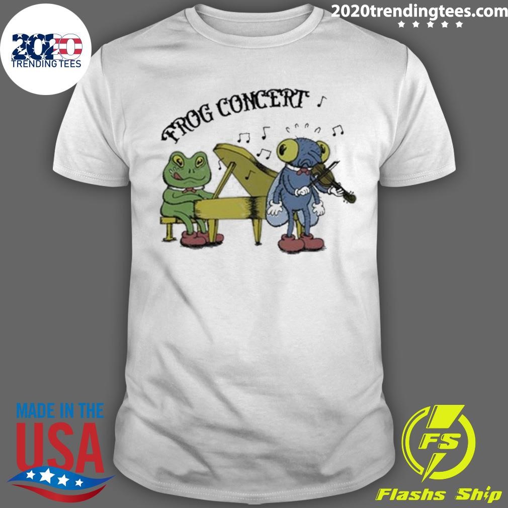 Nice Phantom Lure Frog Concert Times Fun Cartoon 2024 T-shirt