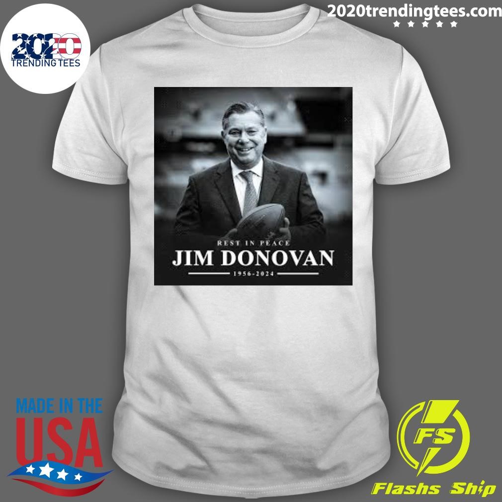 Nice Rest In Peace Jim Donovan 1956-2024 T-shirt