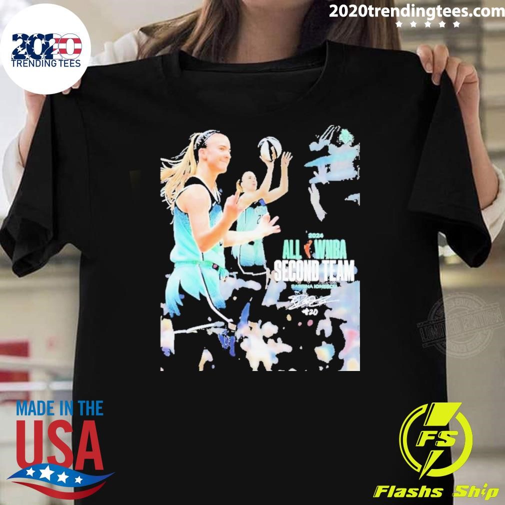 Nice Sabrina Ionescu 2024 All Wnba Second T-shirt