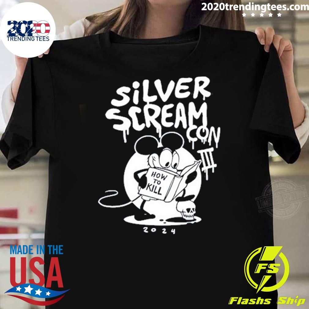 Nice Silver Scream Con Iii Mouse T-Shirt