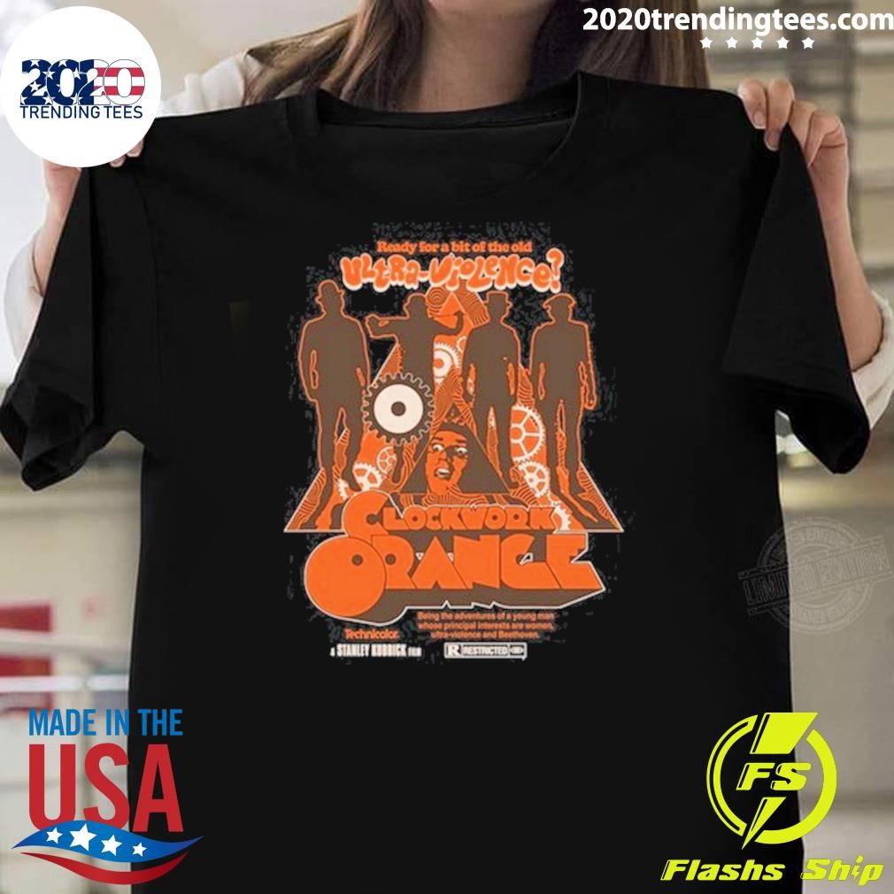 Nice Studiohouse Designs A Clockwork Orange Pull Over 2024 T-shirt