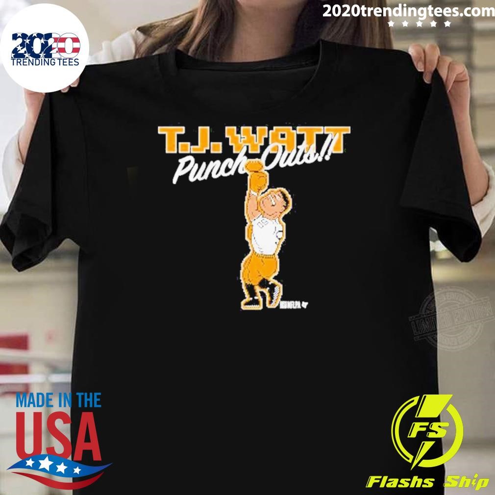 Nice T.j. Watt Punch-outs 2024 T-shirt