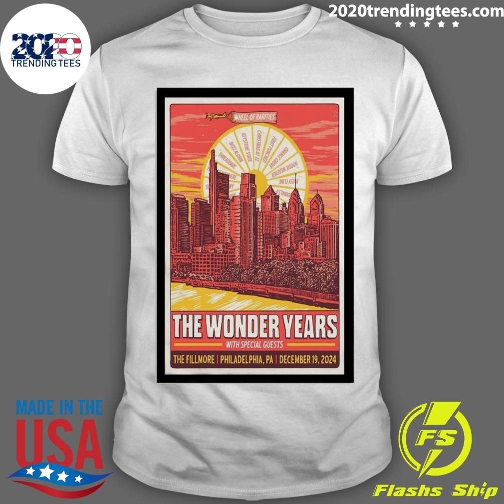 Nice The Wonder Years With Special Guests The Fillmore Philadelphia, Pa December 19, 2024 T-Shirt