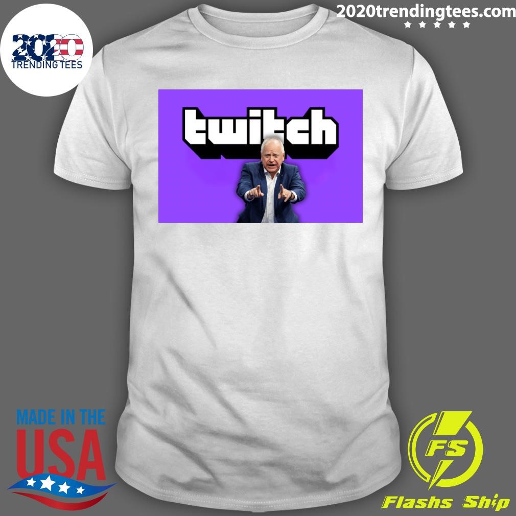 Nice Tim Walz Twitch T-shirt