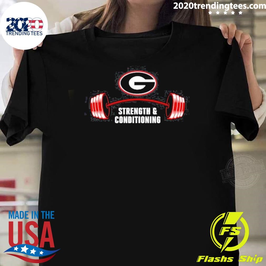 Nice Uga Strength & Conditioning T-shirt