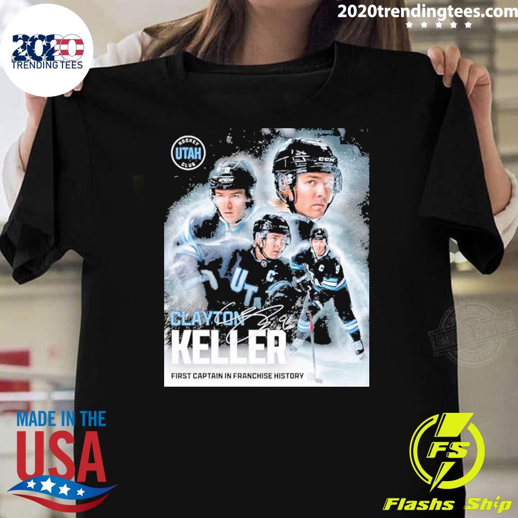 Nice Utah Hockey Dylan Guenther First Captain In Franchise History 2024 T-shirt