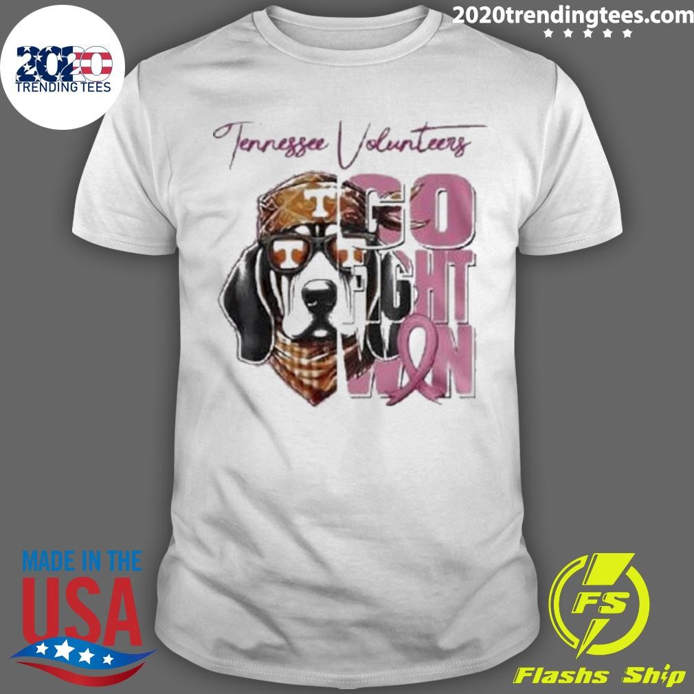 Nice Volunteers Tackle Breast Cancer Go Fight Win 2024 T-Shirt