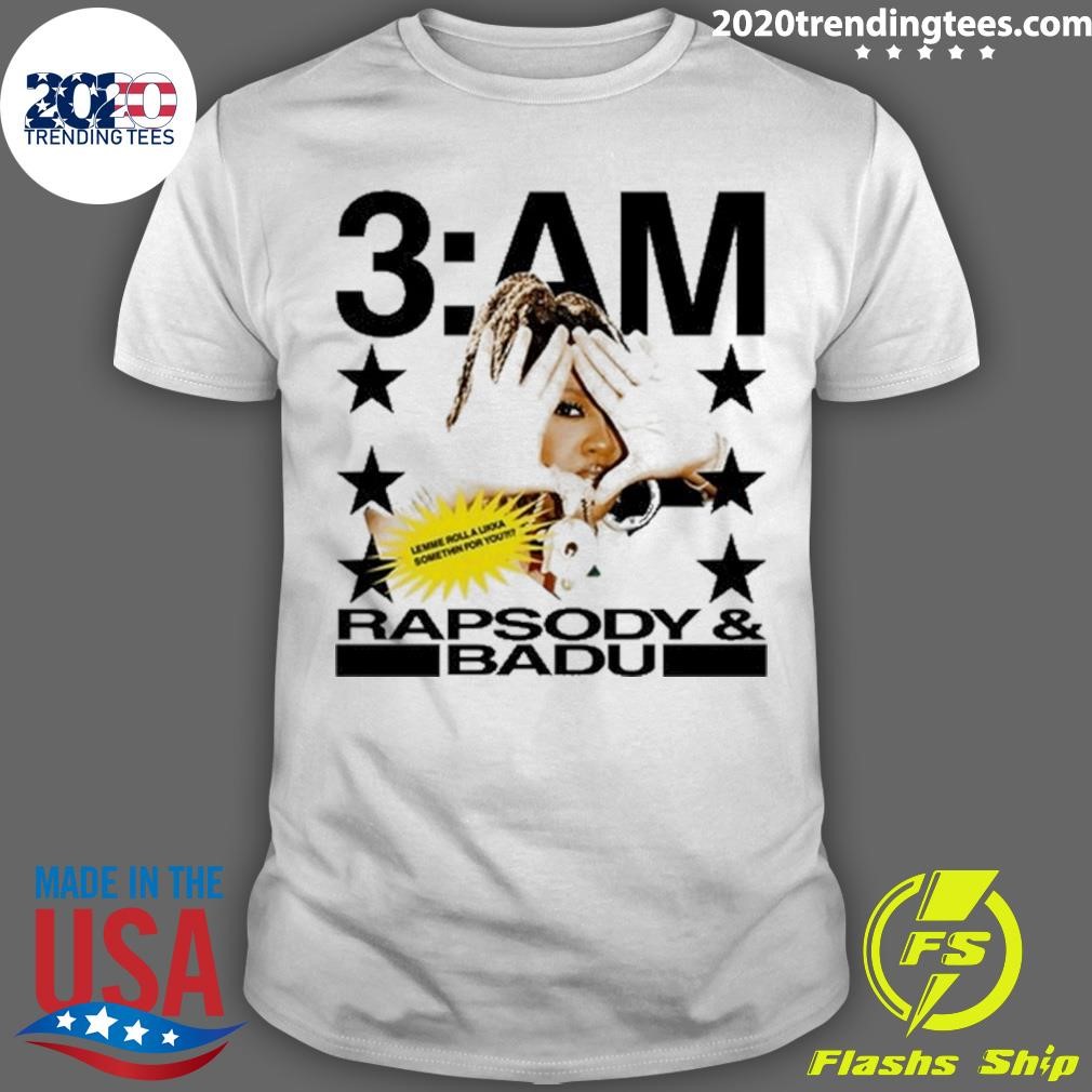 Official 3Am Rapsody & Badu T-shirt