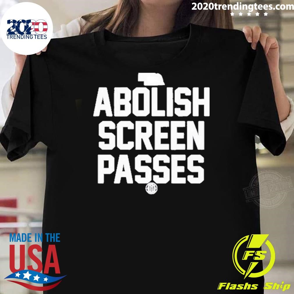 Official Abolish Screen Passes 2024 T-shirt