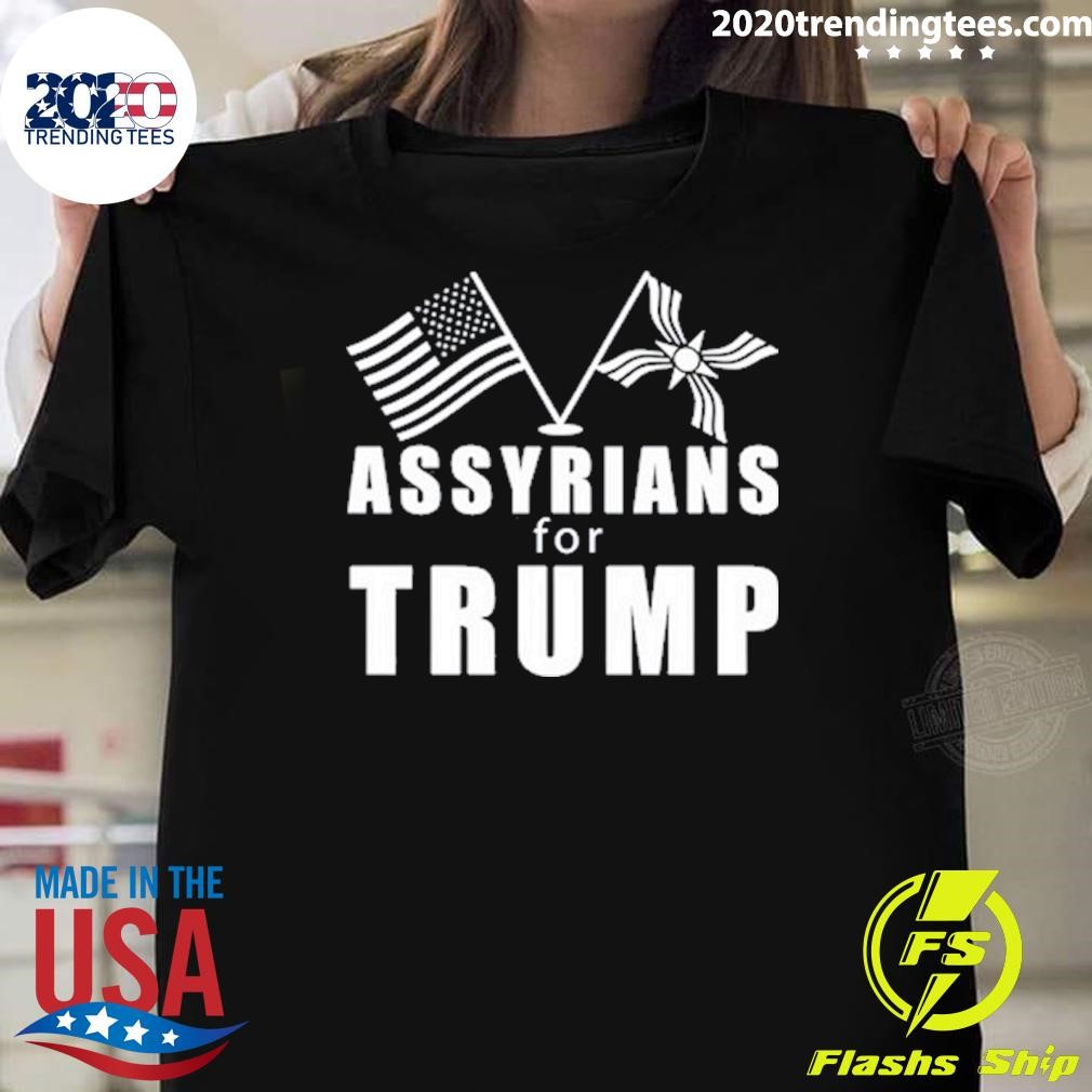 Official Acyn Assyrians For Trump T-shirt